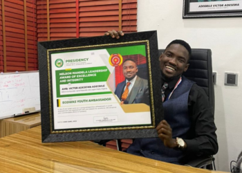 Adegbile Bags ECOWAS Youth Ambassador, Nelson Mandela Leadership Awards