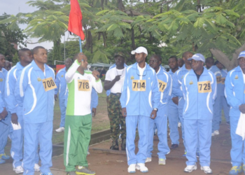 NAF Holds Walk, Jogging Exercise Today
