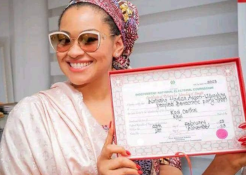 Kogi’s First Female Senator, Natasha, Gets Certificate Of Return, To Be Sworn In Thursday