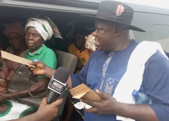C’River Bizman Immortalises Late Parents With Foundation, Fetes Aged, Widows