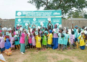 Climate Change: NCFRMI Takes Tree Planting Campaign To Children In IDP Camps