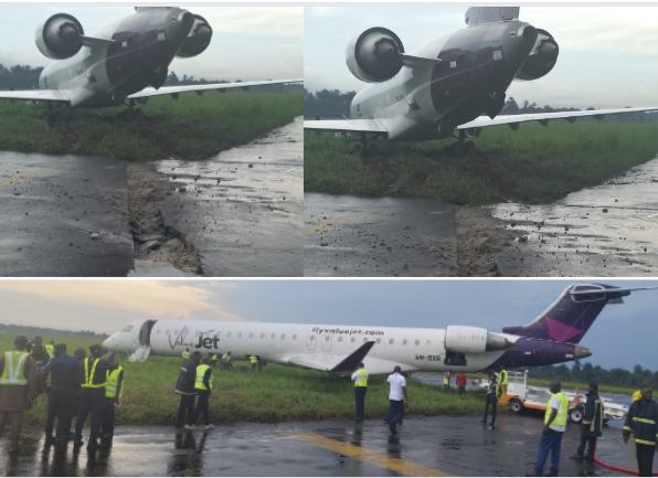 ValueJet Aircraft Slips Off Port Harcourt Airport Runway 1 NSIB Probes ValueJet Plane Incident In Port Harcourt