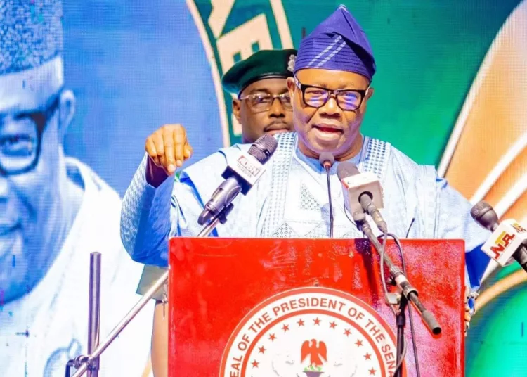 Senator Godswill Akpabio, Senate President