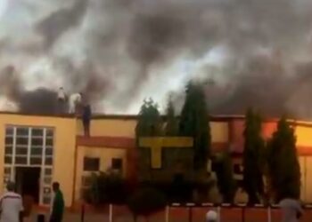 JUST-IN: Fire Razes Sokoto Network Centre Of NTA