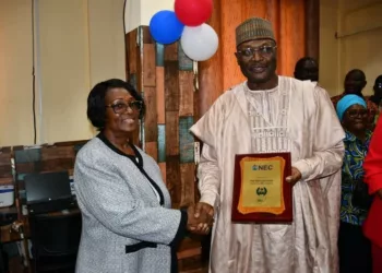Liberia’s Electoral Commission Honours INEC Chair, Yakubu