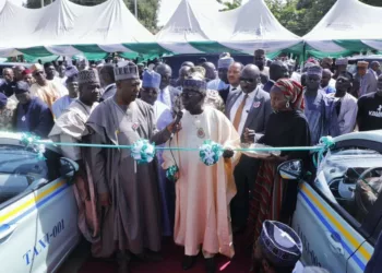 Tinubu Inaugurates First Electric Taxis In Maiduguri