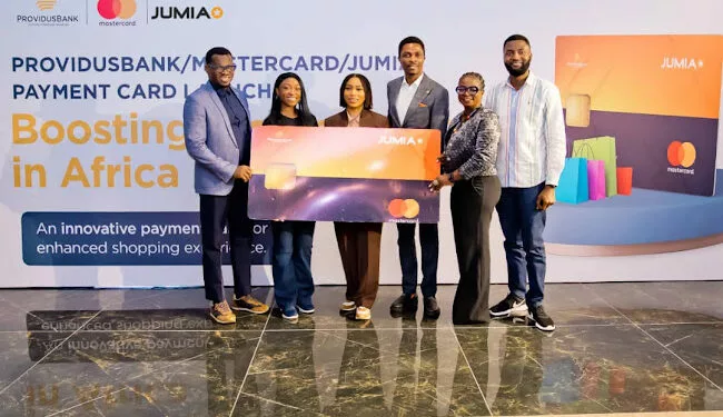 Mastercard, Jumia, Providus Bank Partner On Payment Card 1 64ab9866 1693 4e91 a41a cc3cba796482 650x375 1 jpeg