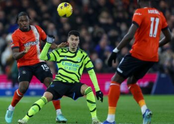 Arsenal Go 5-point Clear On EPL Top As Rice Secures 7-goal Thriller Victory At Luton