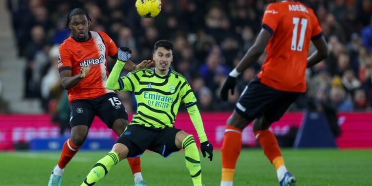 Arsenal beats Luton by a seven goal thriller