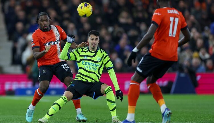 Arsenal beats Luton by a seven goal thriller