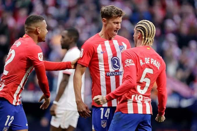 Atletico Madrid Beat Sevilla 1-0 Despite Late Red Card 1 Atletico Madrid Beat Sevilla