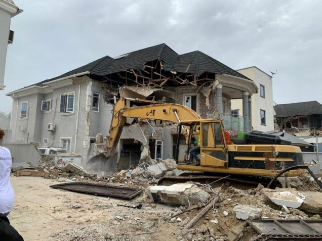 Demolished Lagos Houses Were Developed Illegally – Commissioner 1 Demolished Lagos Houses