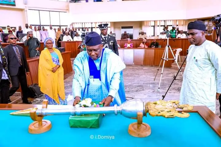 Assembly Okays Adamawa N225.89bn 2024 Budget 1 Fintiri presents N225.8bn 2024 budget to Adamawa Assembly