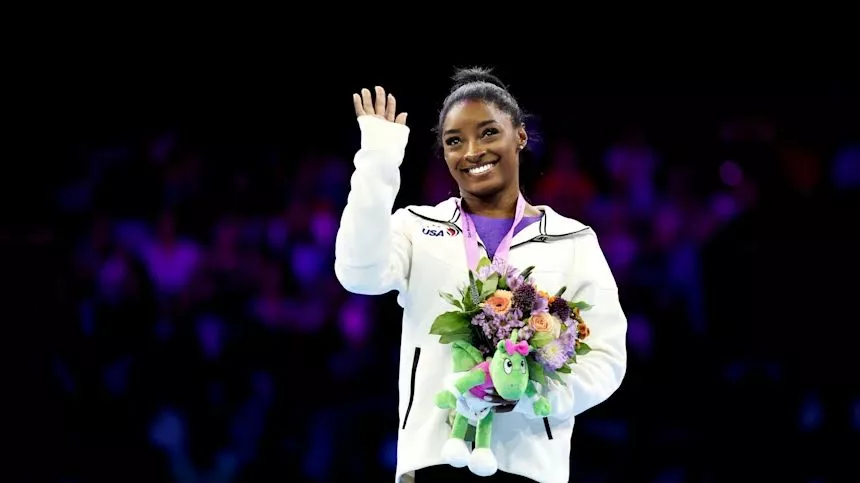 Simone Biles Crowned AP Female Athlete Of The Year