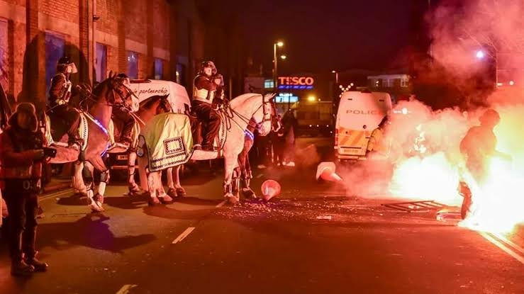 Villa Vs Warsaw: Clash Over Tickets Allocation Leaves Three Policemen Injured 1 IMG 3498