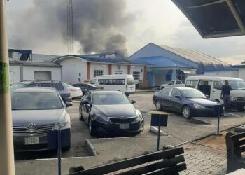 BREAKING: 5 Crew Members Cheat Death As NAF Helicopter Crashes In Rivers
