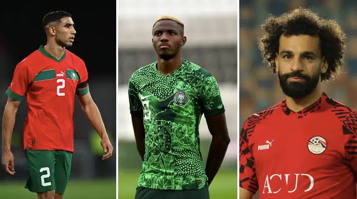 Salah, Hakimi e Osimhen nomeados para melhor jogador africano do