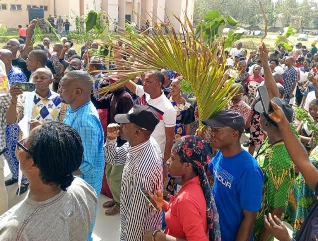 Ondo Poly Non-Teaching Staff Protests Over Unpaid Salaries, Threatens Strike 1 IMG 4186 1