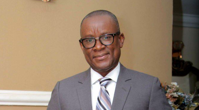 Minister of Sports John Enoh