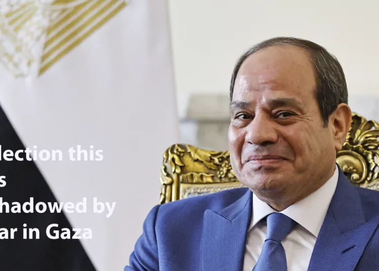 Egyptian President Abdel Fattah al-Sisi meets with French Foreign Minister Catherine Colonna (not pictured) in Cairo on September 14, 2023. (Photo by Khaled DESOUKI / AFP)