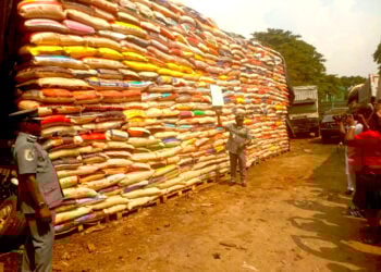 Customs Intercepts 9 Trucks Of Smuggled Rice, 13 Vehicles In Ogun
