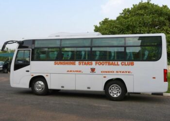 Just-In: Gunmen Attack Sunshine Stars Bus