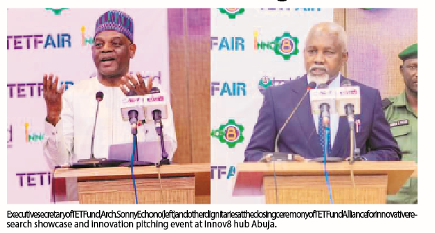 Echoes From TETFAIR Trailblazing Moments 1 TETFUND 1
