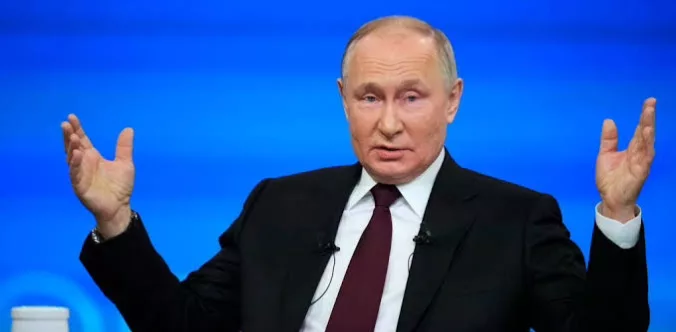 Putin Vows To Attain Goals In Ukraine, Says 617,000 Troops Deployed 1 Vladimiri Putin jpeg