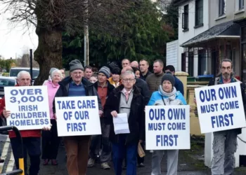 Irish Town Protests Against Housing Plans For Asylum Seekers