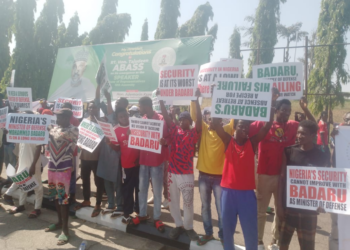 PICTORIAL: NYCN, AYM Protest Over Insecurity, Demand Defence Minister’s Resignation