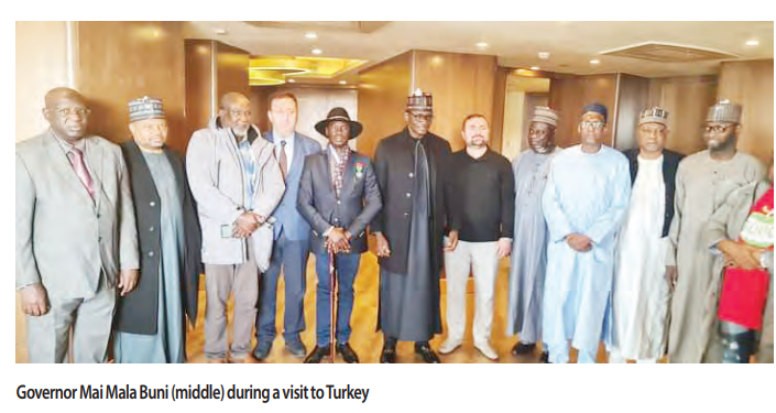 Gov Buni Woos Foreign Investors, Turkish Company Keen On Tractor Plant In Yobe 1 buni in turkey