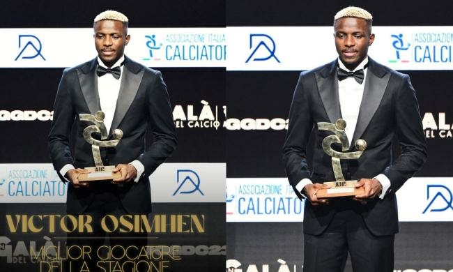 Osimhen Wins Italian Footballers’ Association Footballer Of The Year 1 c5698733 3f20 4414 b652 be04729d5698