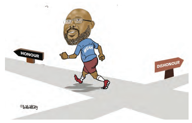 Weah’s New Jersey For A Troubled Continent 1 george weah