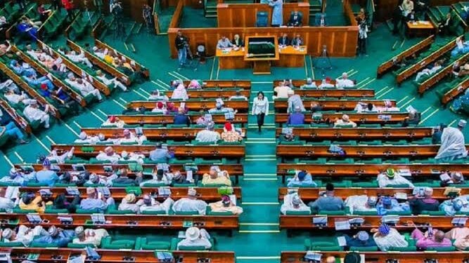 The Nigerian House of Representative In a Session