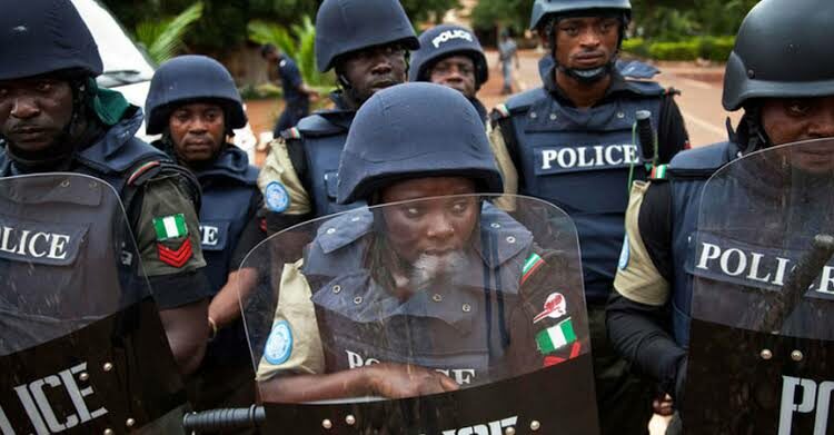 Nigerian Police in action