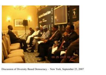The One Nigeria Project: Building Unity And Creating Sense Of Belongings In Diverse Nigeria Through A Novel Democratic System