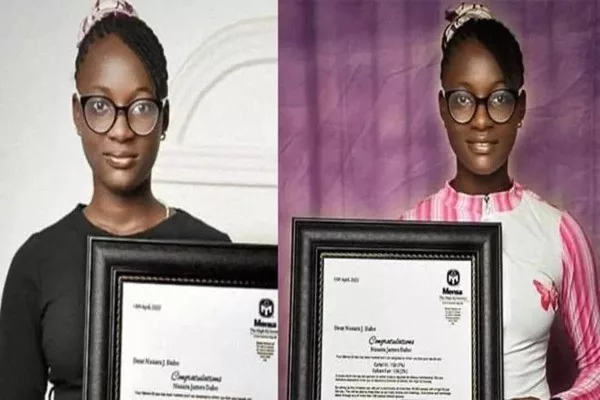 Meet Nasara Dabo, The 13-year-old Nigerian With IQ In Top 1% Globally 1 67ffcd62 9cab 4d93 ba59 6b1e3b115ce6 jpeg