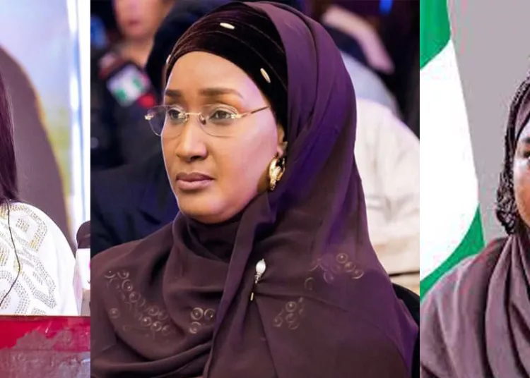 Dr Betta Edu, Hajiya Sadiya Umar-Farouk, Hajiya Halima Shehu