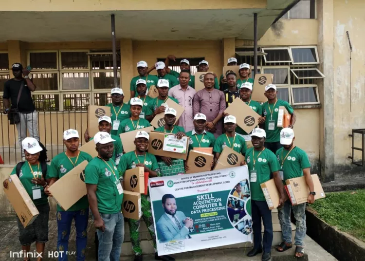 Lawmaker Gives Cash, Laptops To 80 Akwa Ibom Students 1 IMG 20240102 WA0017