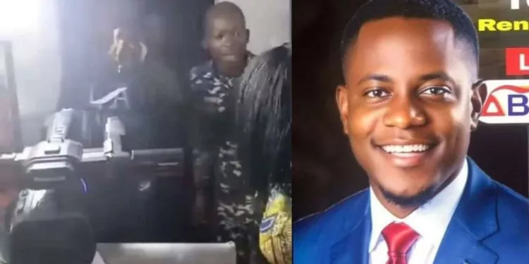 Police storm TV station