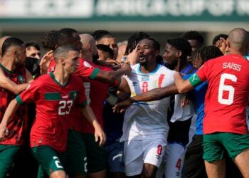 AFCON 2023: DR Congo, Morocco Match Ends In Chaos After 1-1 Draw