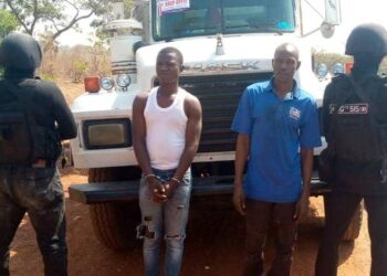 NSCDC Intercepts Truck Loaded With Stolen Rail Tracks, Arrests Suspects