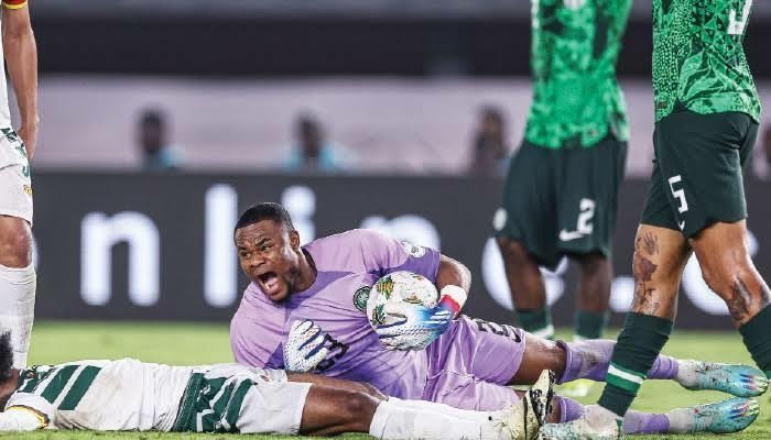 AFCON 2023: I Still Feel Pains, Says Injured Super Eagles' Goalkeeper Nwabali 1 IMG 5153