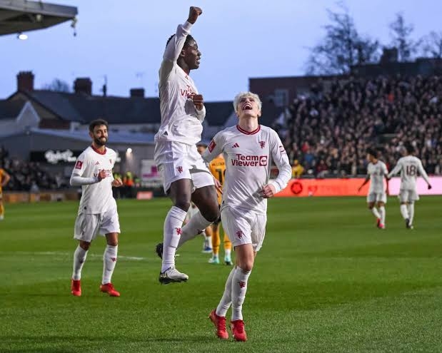 FA Cup: Man United Beat Newport County 4-2 1 IMG 5171