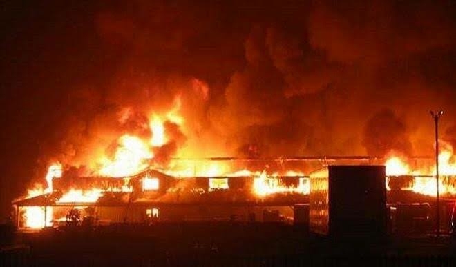 Fire Razes Gusau Central Market In Zamfara, One Killed 1 IMG 5207