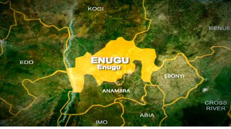 Demolished Buildings In Enugu Were Kidnappers Den – Govt Officials 1 Map of Enugu State