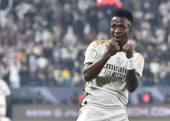 Excited Vinicius’ Hat-trick Helps Madrid Thrash Barcelona 4-1 To Win Super Cup