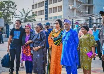 PICTORIAL: Remains Of Late Ondo Gov, Akeredolu, Arrive Nigeria
