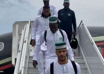 AFCON 2023: Super Eagles Land In Abidjan