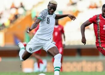 AFCON 2023: Nigeria Lead Guinea Bissau 1-0 In 1st Half Of Last Group A Match